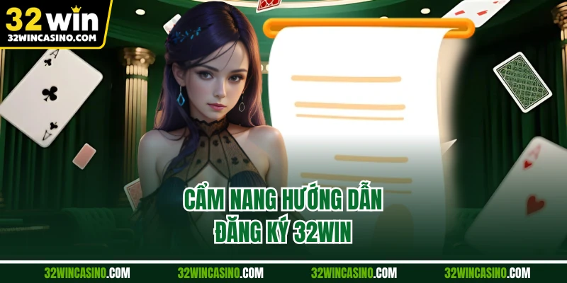 Cẩm nang hướng dẫn đăng ký 32WIN